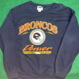 Vintage denver broncos crewneck
